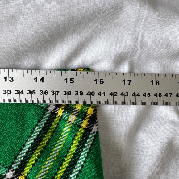 AAR Kilt Royal Steward Tartan Boys & Girls Skirt Green Scottish St. Patrick Day - Picture 7 of 10